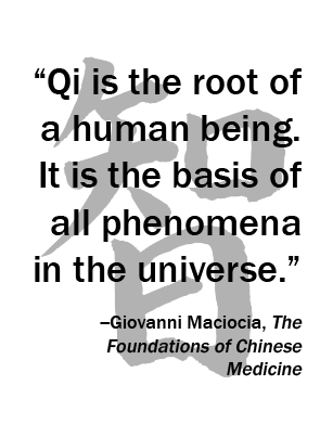 Qi is the root of a human being. It is the basis of all phenomena in the universe. Qi is the root of a human being. It is the basis of all phenomena in the universe.